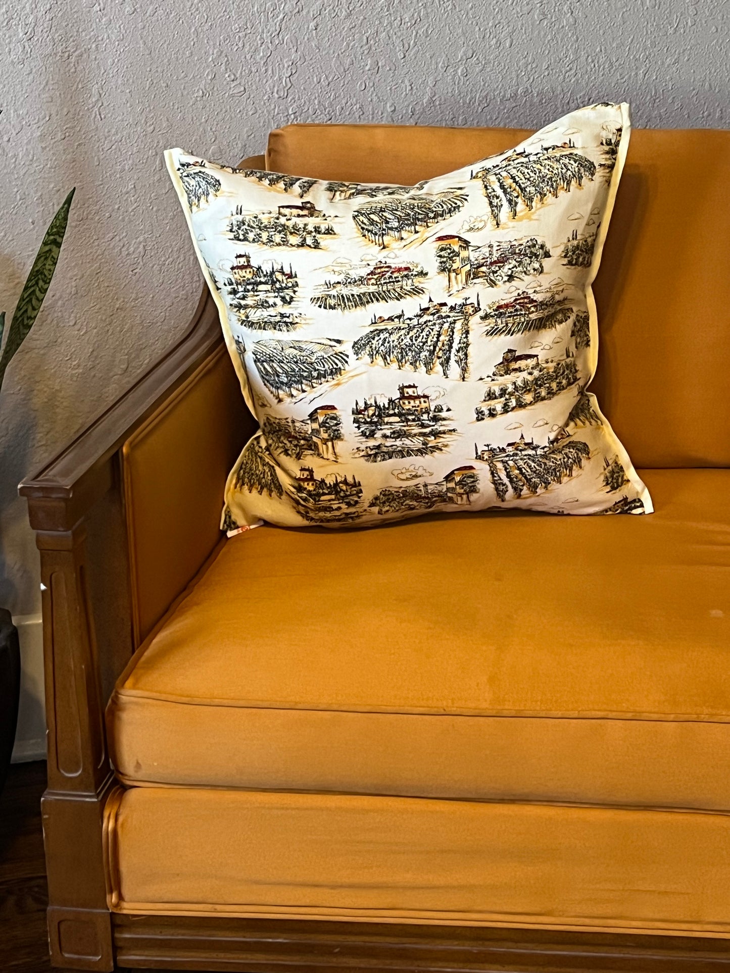 Tuscan Yellow Pillow