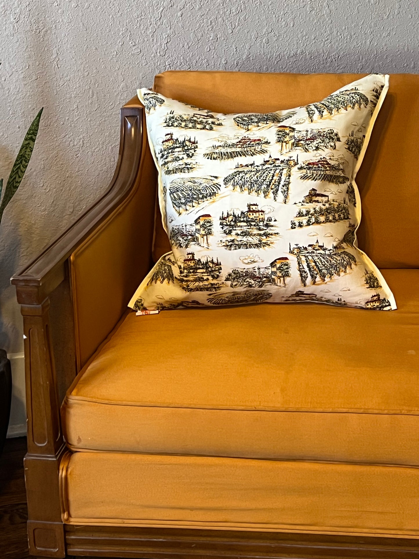 Tuscan Yellow Pillow