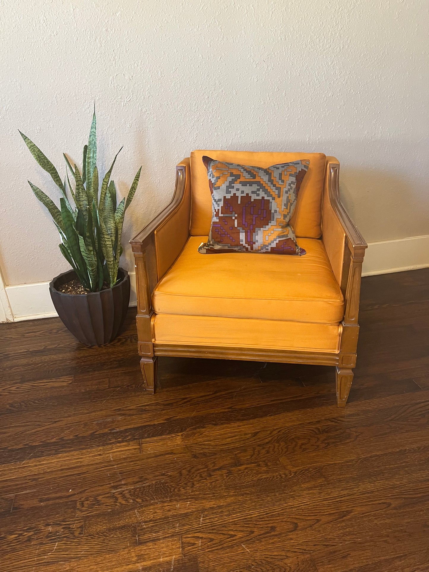 Geometric Velvet Pillow