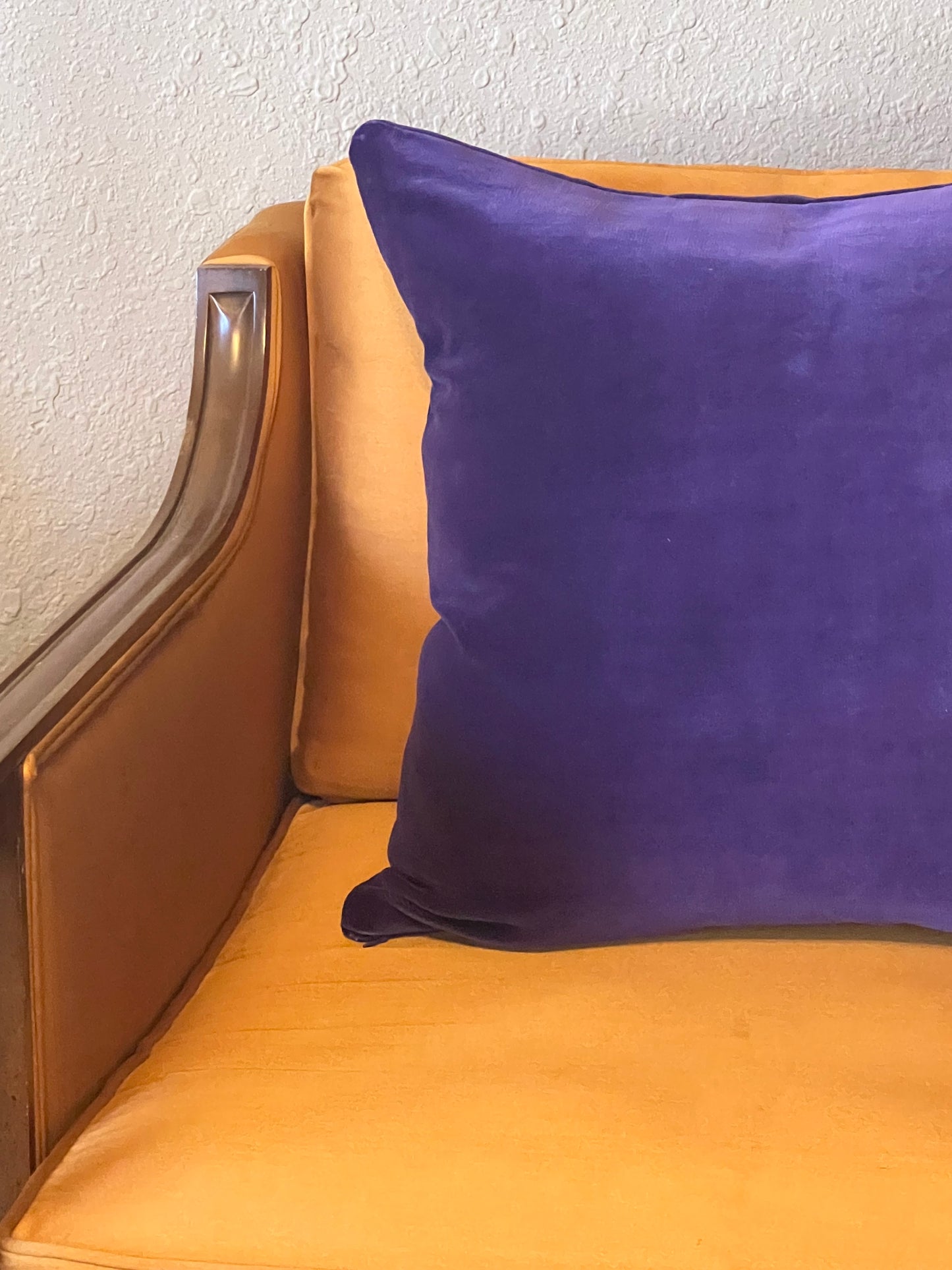 Purple Velvet Pillow