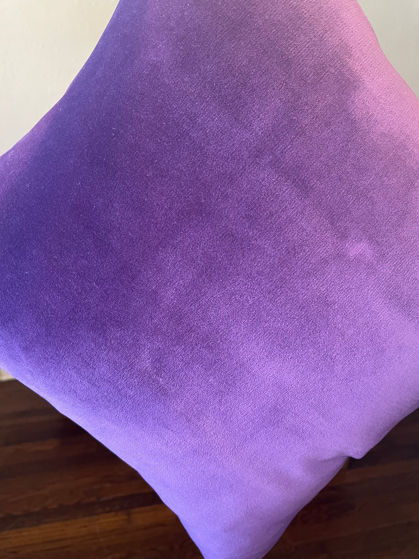 Purple Velvet Pillow