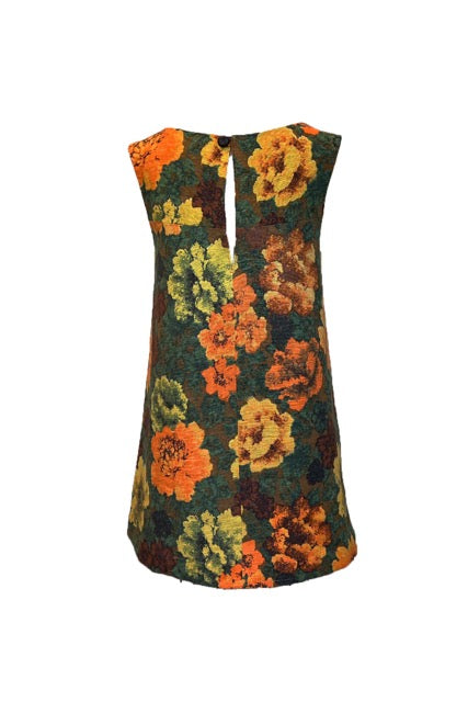 The Eastland Dress in orange