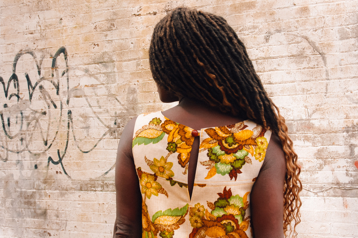 The Eastland  Dress in yellow