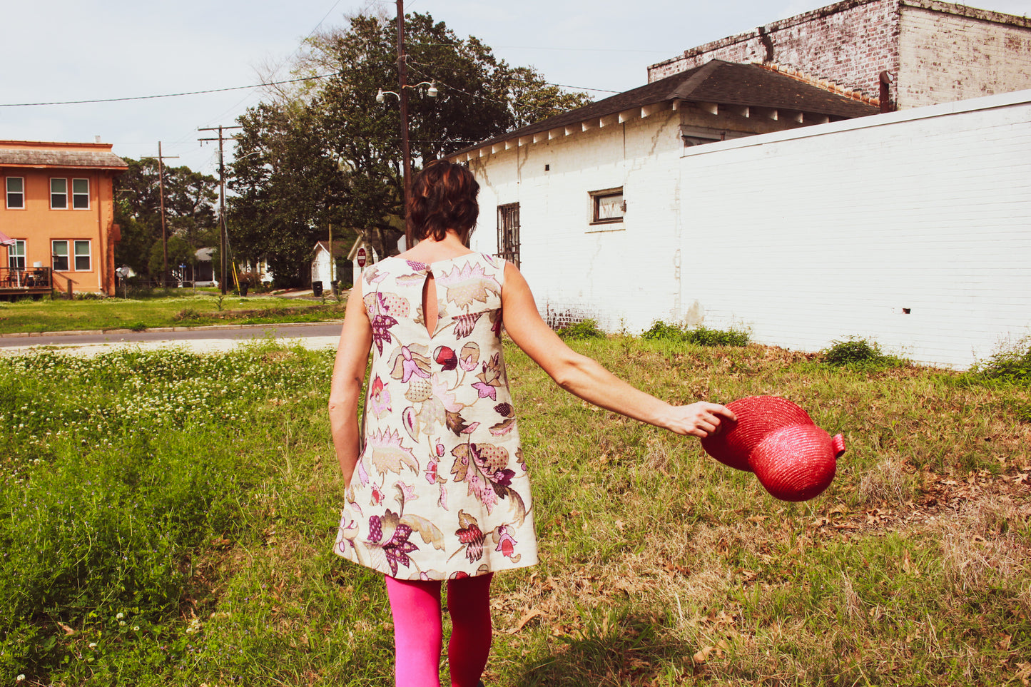 The Eastland Dress in pink
