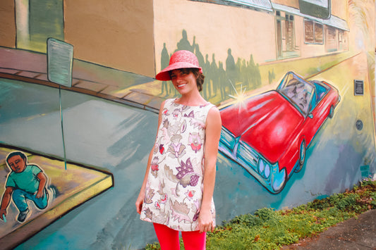 The Eastland Dress in pink