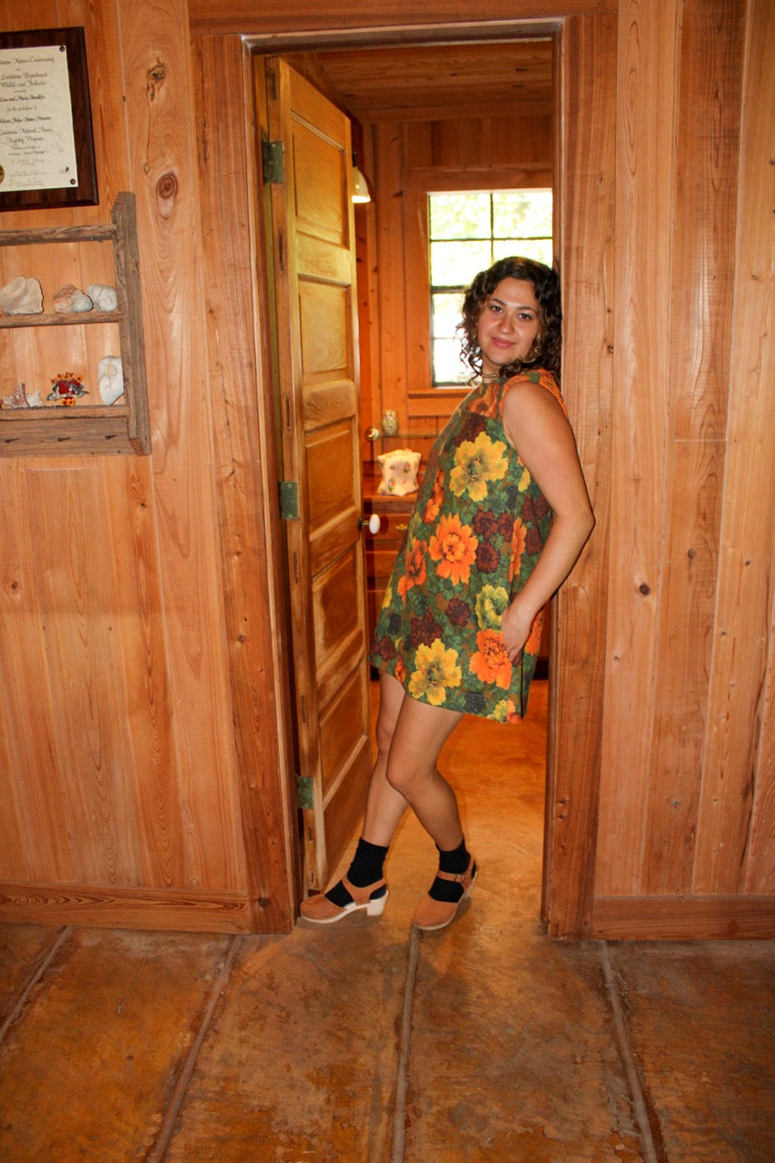 The Eastland Dress in orange