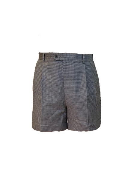 The Capital Heights Short in Tan Houndstooth - M