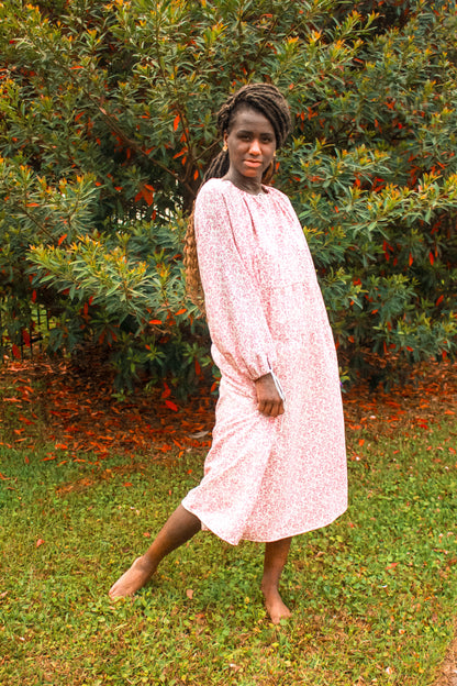 The Lavinia Dress in pink