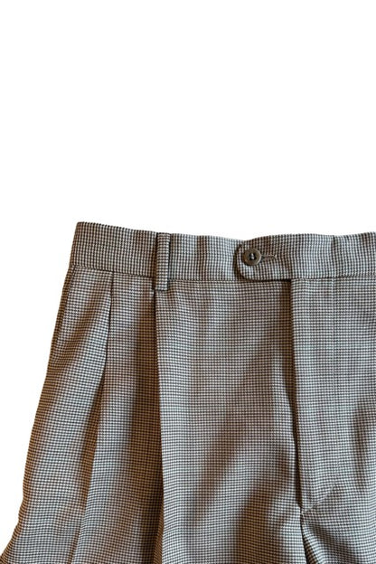 The Capital Heights Short in Tan Houndstooth - M